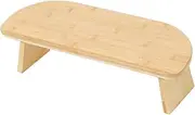 Yoga Seat Bamboo Stool Meditation Bench Portable Kneeling Stool for Home Practice