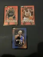 2003 Upper Deck Victory Michael Jordan Lot. Base And (2) Farewell To A Legend.