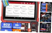 X431 CRP919XBT Elite OBD2 Scanner, 2025 Wireless Bidirectional Scan Tool, ECU