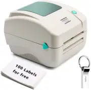 Thermal Label Printer 4x6 High Speed Desktop Label Marker Thermal Label Printer