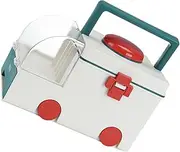 ORFOFE Plastic Medical Storage Container Durable Emergency Box for Home Outdoor Use Multi Medicine Organizer with Handle for First Aid Supplies Household