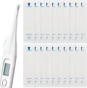 Healeved 100pcs Safe Thermometer Covers,Disposable Digital Thermometer Sleeve,Universal Thermometers Cover