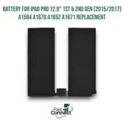 Battery for iPad Pro 12.9" 1st & 2nd Gen (2015/2017) A1584 A1670 A1652 A1671
