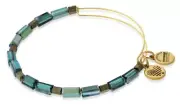 UNOPENED Alex & Ani AURORA Metallic Blue Wrapped Bracelet