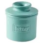 Original Butter Bell Crock, Aqua Matte, new in box!