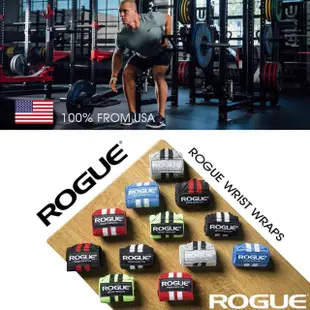 【美國 ROGUE】健身護腕 24吋 重訓護腕1對2入(重訓 舉重 蹲舉硬舉)