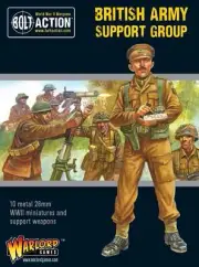 Britain - Army Support Group (HQ, Mortar & MMG): Warlord Games Bolt Action