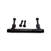 Aeroflow Adjustable Fuel Log Bg Holley Black Suits 1 & 2 Metering Blo