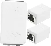 Universal Ethernet Network Cable 3pcs Connectors Female to Female Coupler Cat6 Cat5e Cat5 High-Speed Data Transfer