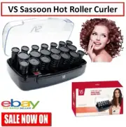 VS Sassoon Hot Roller Women's Electric Hair Curler Heated 20 Multi-Size Rollers