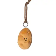 Plush Little Potato Hanging Decoration Cute Stuffed Cartoon Vegetable Plushie Keychain Backpack Bag Pendant Ornament Birthday Gift