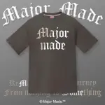 【MAJOR MADE】歌德字雙色刺繡短TEE(短T 短袖上衣 刺繡)