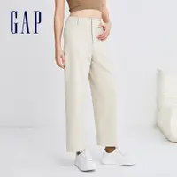 在飛比找蝦皮商城優惠-Gap 女裝 刷毛西裝褲-白色(841296)