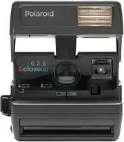 Impossible Polaroid 600 Square Black One Step Camera, Black (PRD541)