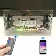 Bluetooth Speaker DIY Kit MP3 Music Stereo Sound 2*3W Power Amplifier w/ Remote