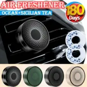 Aluminum Car Diffuser Air Freshener Home Vent Clip Scented Refill Aromatherapy