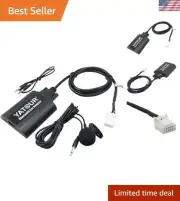 Bluetooth Car Adapter Music CD Changer 6+6PIN CDC Connector for Toyota/Lexus