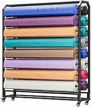Commercial Exhibitor of Textile Fabrics, Great Storage Shelf for Vinyl Rolls, A Film That Changes Color for Cars, Window, Tablecloths and Wrappers, with Vari