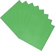 uxcell 100 Pack Toner Reactive Foil,Deco Foil Transfer Sheets 8.5"x11" A4 Hot Foil Paper for Laser Printer Scrapbooking Heat Transfer DIY Craft,Green