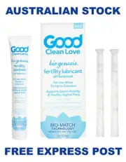 Good Clean Love Biogenesis Fertility Friendly Lubricant - FREE EXPRESS POST
