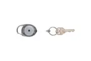 Rexel Id Snap Lock Retractable Keyholder Black (Hangsell) 9806111