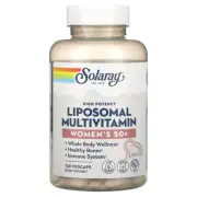2 X Solaray, High Potency Women's 50+ Liposomal Multivitamin, 120 VegCaps
