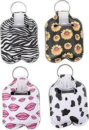 12 Pcs Perfume Bottle Set Leakproof Travel Containers Ornament Container Keychain Bottle Liquid Locket Keychain Sanitiser Travel Hand Soap Portable Hand Case Key Chain Supplies Abs