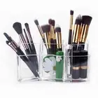 Clear Makeup Brush Holder Lip Gloss Holder for Bathroom Office Bedroom