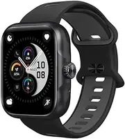 Smart Watch 1.78'' HD Screen Fitness Tracker with GPS, Optical Crown, Heart Monitor, Music Player, Call & Text Notifications, App included for Android Phones & iPhone (Black)