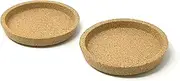 Ikea 365+ Cork Coasters, 2 Pack Brown