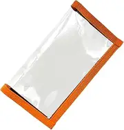 kokiya Fish Lures Wrap Fishing Storage Bag Clear PVC Portable Lures Preserve Hook Protector Cover for Adults Men Women Fishermen, L