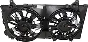 liwei store Electric Cooling Radiator Fan Compatible With MAZDA 3 M3 Compatible With AXELA PE2015025 PE2015140 Z6B2-15-025 PE2015210 PE2115150 PE2115140 PE20-15-140