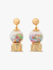 Treat Yourself gumball earrings