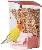 Bird Feeder for Cage,Feeder Dispenser | Cage Accessories, Pet Supplies for Cockatiel Parrot Cockatoo Canary Parakeet Conure