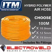 ITM Anti-Kink 3/4" 100M 19mm Polymer Air Compressor Hose High Vis Flex Unfitted