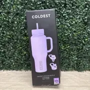 Coldest Limitless Bottle 36oz Tumbler Handle, Limited Edition Lilac Blue