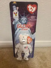 RARE AND RETIRED Ty GLORY Beanie Babie The Bear (OBO!)
