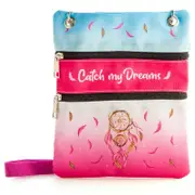Dreamcatcher Multi-Pouch Travel Passport Card Ticket Money Wallet Holster Bag