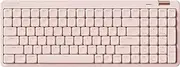 Flow Lite 100 Keys Low Profile Mechanical Keyboard, Swappable Rechargeable Wireless Keyboard with 2.4G Receiver, Bluetooth and Wired Connection for Windows, Mac/Spector Linear Switches (Flamingo)
