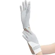 [HGMZUOAI] Summer Sunblock Gloves, Women UV Protection Driving Gloves, UPF 50+ Full Finger Gloves, Non-Slip Touchscreen Gloves