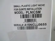 Jandy Zodiac PLNICSM Plastic Gunite Pool Light Niche SMALL