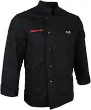 [Ｓｉｍｈｏａ] Chef Coat for Men And Women Long Sleeve Uniform for Kitchen And Restaurant
