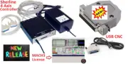 Sherline 8760 CNC controller + MACH3 License + USB-CNC (For Windows OS Only)