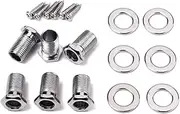 SUPVOX Guitar Tuning Machines Set 6 Pcs Tuning Pegs Tuners for Electric Acoustic Guitar