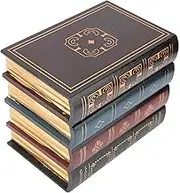 Decorative Fake Book Box, Exquisite Appearance Vintage Vintage Fake Book Box, for Photography Props Shelf Decoration(B trumpet)
