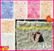 Artificial Rose Flower Wall Panel Hydrangea Bouquet Wedding Party Backdrop MG-1