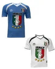 Italy Soccer Jersey Arza Design Home and Away