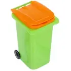 Pen Holder Big Pencil Case Color Organizer Mini Desktop Trash Can Child