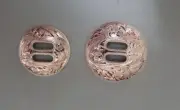 Round SLOTTED Sterling Overlay Conchos -- 2 Sizes Available