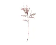 Urban Dried Look Faux Flower 74cm Artificial Berry Stem Plastic Fake Decor Pink